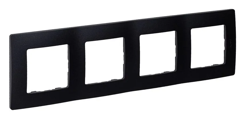 Рамка 4-м СП Etika IP20 антрацит IEK 672584