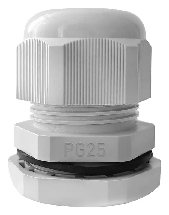 Ввод кабельный (сальник) PG-25 IP68 сер. TOKOV ELECTRIC TKE-PG-25-G