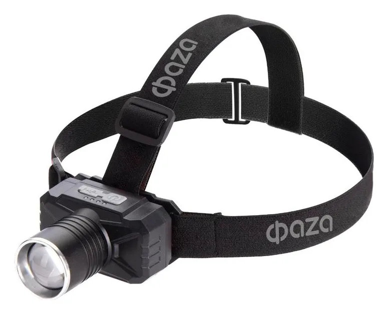 Фонарь аккумуляторный налобный ФАZА AccuFH2 -L10WZ 10Вт 5500-6500К (ZOOM 4режима) IP42 ФАZА 5061545