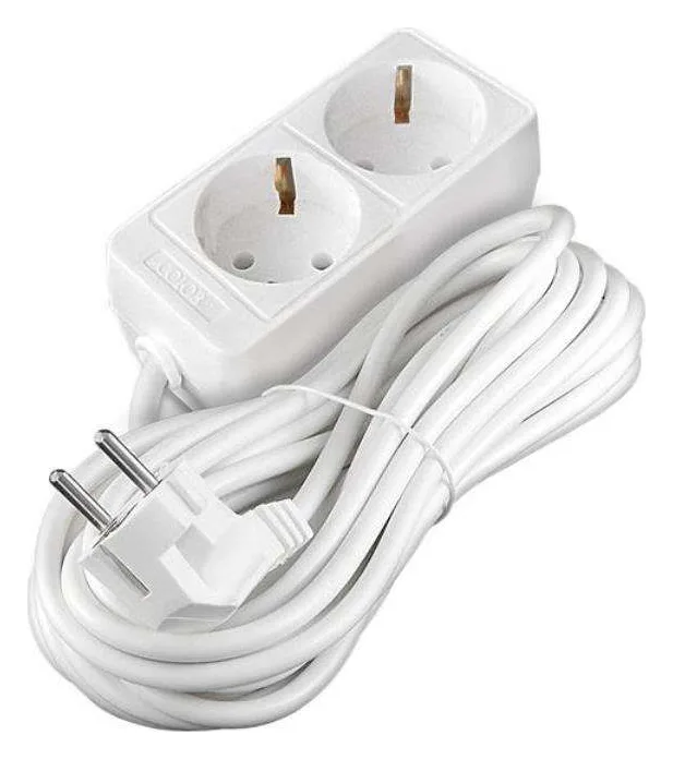Удлинитель 2х3м с заземл. 10А IP20 2.2кВт ПВС Союз 481S-9203