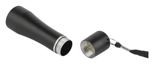 Фонарь TMB1 1х1Вт LED алюм. 1хАА блист. Трофи Б0023318