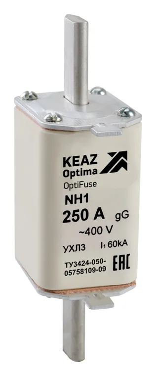 Вставка плавкая OptiFuse NH1 80 400AC 0 gG УХЛ3 КЭАЗ 144690