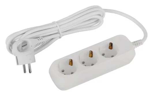 Удлинитель 3х3м с заземл. 16А IP20 GREEN LINE UDL-16-330-E ПВС 3х1 Эра Б0064970
