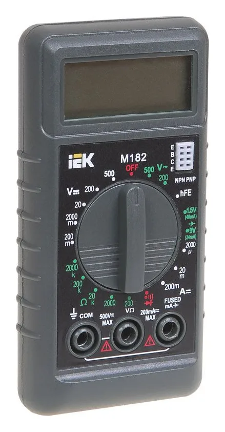 Мультиметр цифровой Compact M182 IEK TMD-1S-182