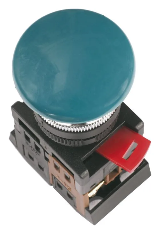 Кнопка "Грибок" AEА-22 d22мм 1НО+1НЗ зел. GENERICA BBG30-AEA-K06
