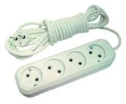 Удлинитель 4х5м без заземл. 10А IP20 Makel MGP144