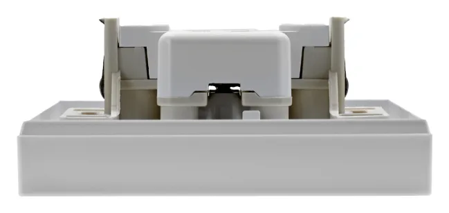 Розетка 2-м СП AtlasDesign 16А IP20 без заземл. в сборе бел. SE ATN000120