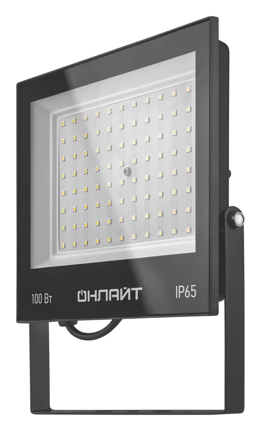 Прожектор светодиодный 61 948 OFL-100-6K-BL-IP65-LED 100Вт 6000К IP65 8000лм черн. ОНЛАЙТ 61948