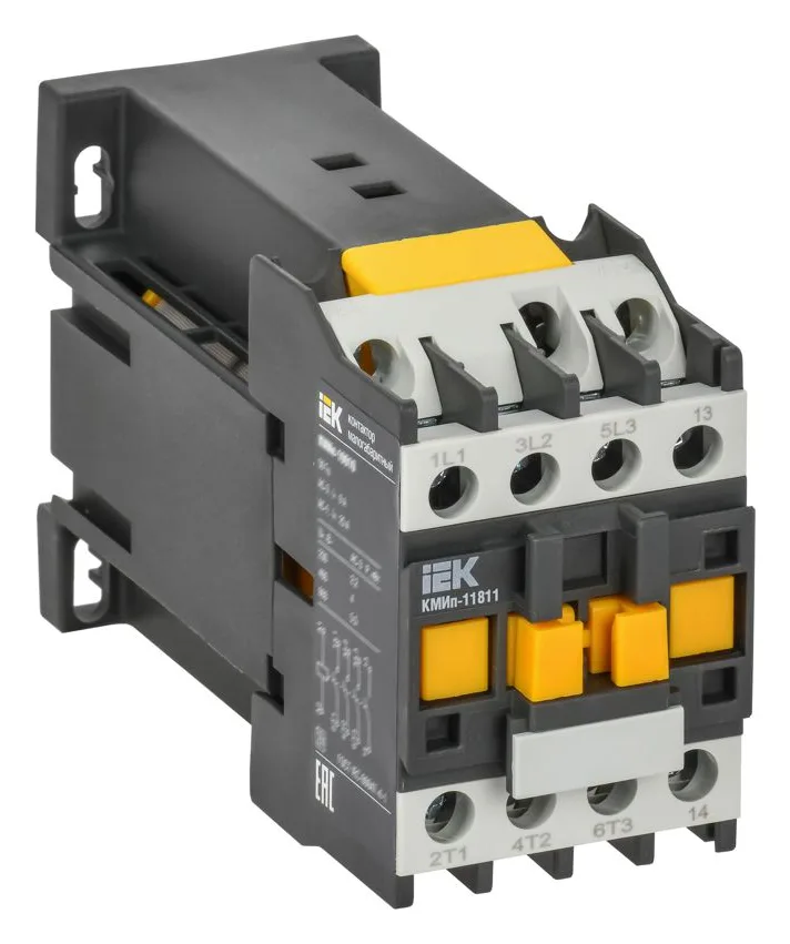Контактор КМИп-11810 3п 18А 24В/АС3 1НО KARAT IEK KMD11-018-024-10