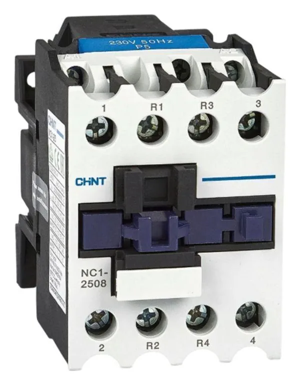 Контактор NC1-2508 25А кат. 230В AC 2НО+2НЗ (R) CHINT 221815