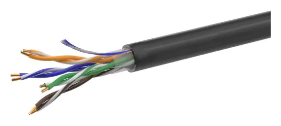 Кабель витая пара U/UTP кат.5E 4х2х24AWG solid CCA PE Out. 305м (м) Net.on 01-0301