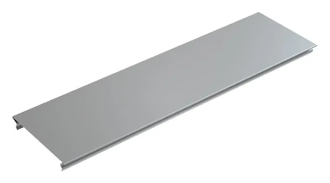 Крышка для лотка осн.150 L3000 сталь 0.55мм KL150-3000 оцинк. КМ LO0511