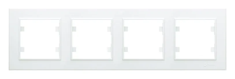 Рамка 4-м Karea горизонт. бел. Makel 56001704