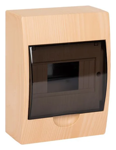 Щит ЩРН-П-6 IP41 светлое дерево PROxima EKF pb40-n-6-light