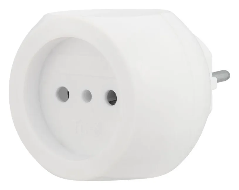 Разветвитель 3-м 6А IP20 Шар 220В бел. Rexant 11-1063