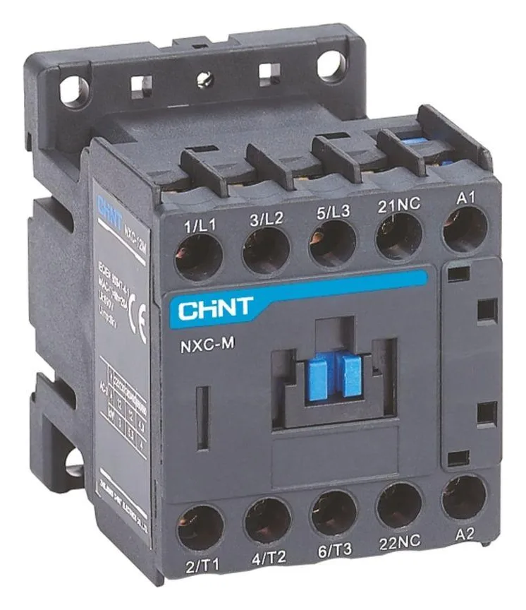 Контактор NXC-09M10 9А кат. 220В AC 1НО AC-3 (R) CHINT 836576