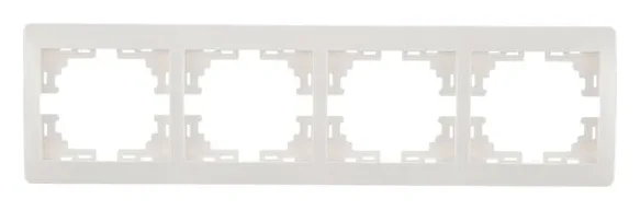 Рамка 4-м Mira горизонт. бел. LEZARD 701-0200-149