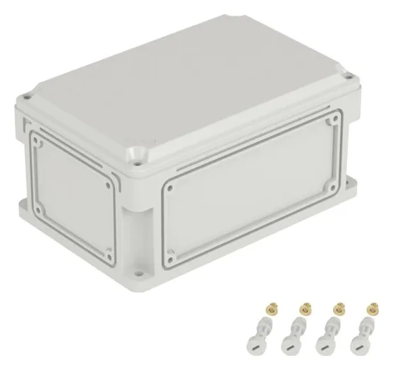 Корпус 300х200х146мм IP67 с непрозр. крышкой 21мм с фланцами пластик. DKC 532210