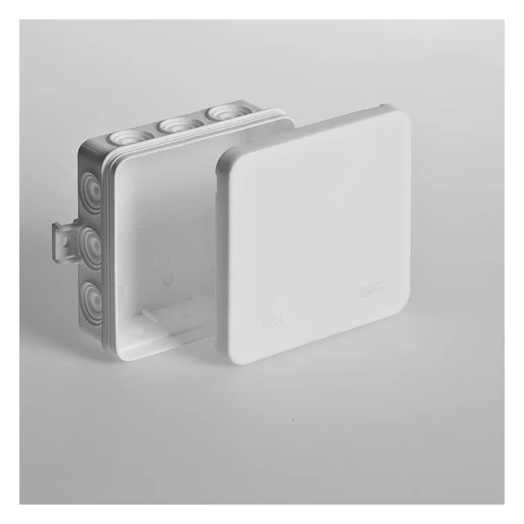 Коробка распределительная ОП 100х100х35мм 12 вводов IP54 бел. Ruvinil 67095Б