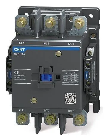 Контактор NXC-160 160А кат. 220В AC 2НО+2НЗ AC-3 (R) CHINT 836515