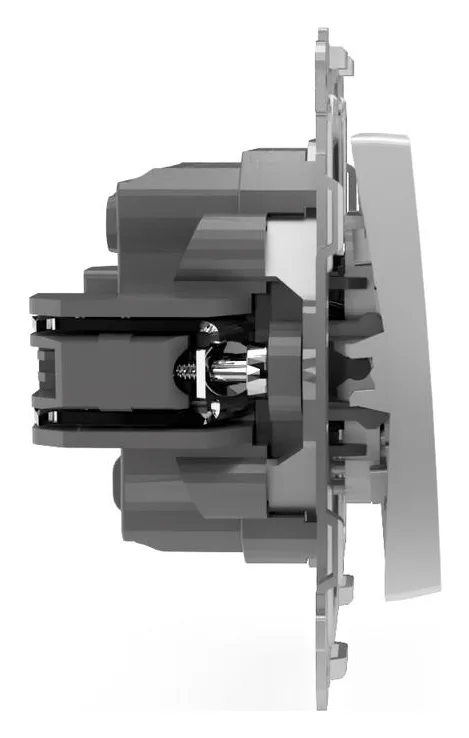 Выключатель 3-кл. СП Pixel 10А IP20 механизм алюм. TOKOV ELECTRIC TKE-PX-V3-C03