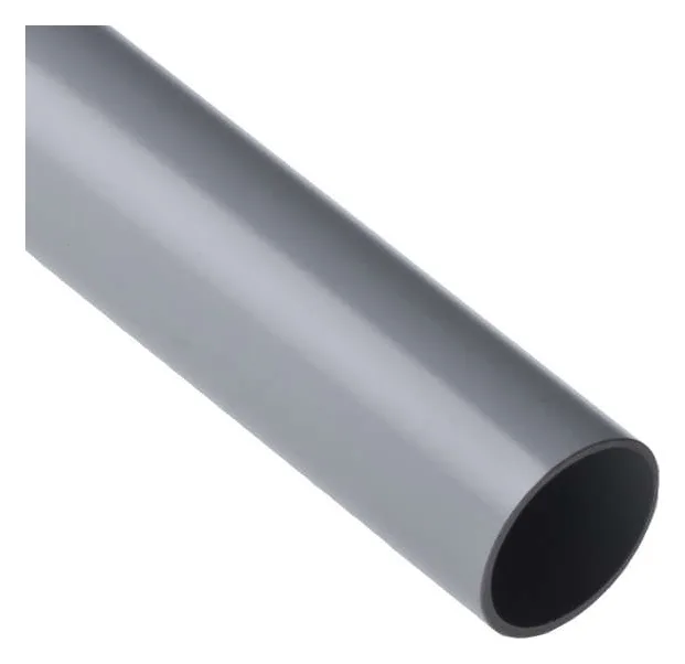 Труба гладкая ПВХ жесткая легкая d40мм 350Н/5 СМ2 (дл.3м) Ruvinil 54000(3)