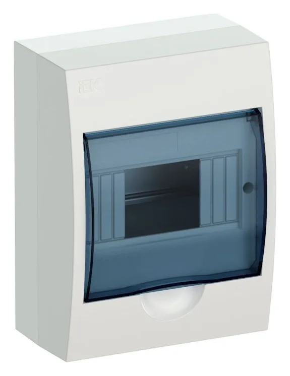 Корпус навесной ЩРН-П-6 Krepta 3 IP41 пластик. бел. IEK MKP12-N-06-40-20