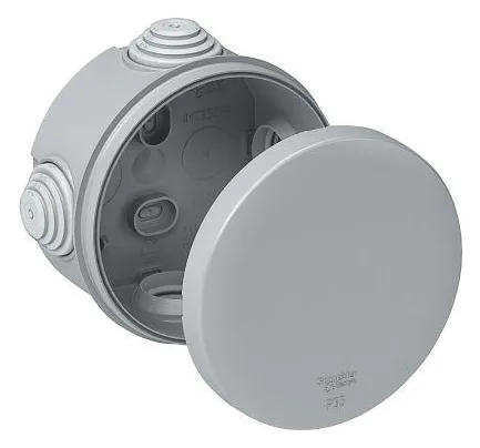 Коробка распределительная ОП внутр. d80х40мм внеш. d100х48мм DIY SE IMT350941