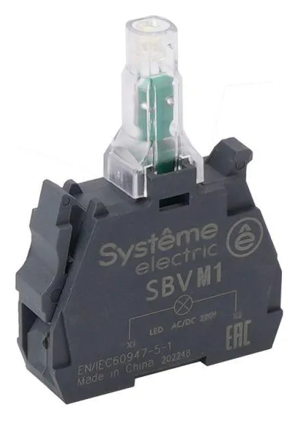 Блок световой светодиодный 230-240В AC бел. SE SBVM1