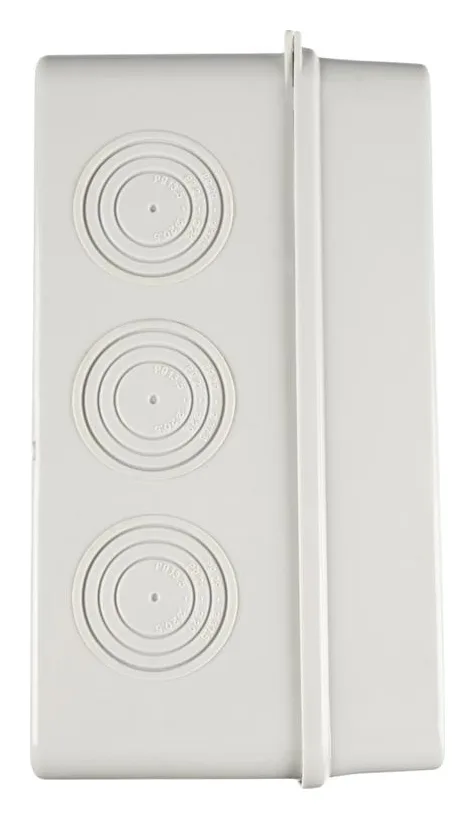 Бокс модульный накладной PDB/W 4015 GR (ЩРН-ПГ-15) IP65 пластик. JazzWay 5072107