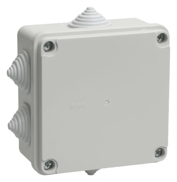 Коробка распаячная ОП 100х100х50 IP55 KM41234 IEK UKO11-100-100-050-K41-55