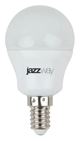 Лампа светодиодная PLED-SP 7Вт G45 шар 5000К холод. бел. E14 540лм 230В JazzWay 1027870-2