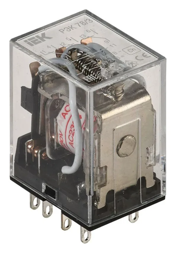 Реле РЭК 78-3 5А 220В AC IEK RRP20-3-05-220A