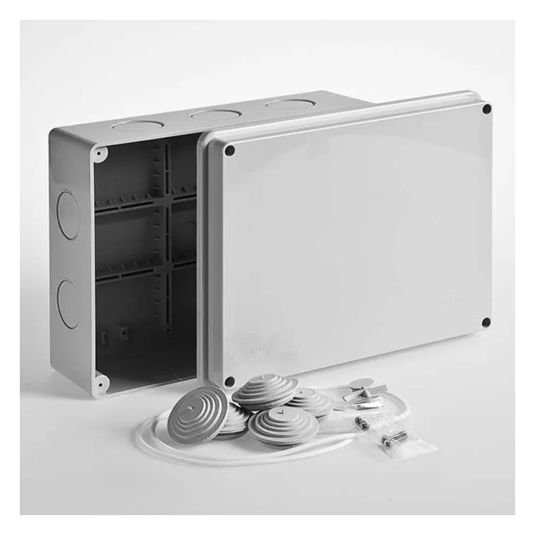 Коробка распределительная ОП 240х195х90мм IP65 без гермовводов Ruvinil 67066