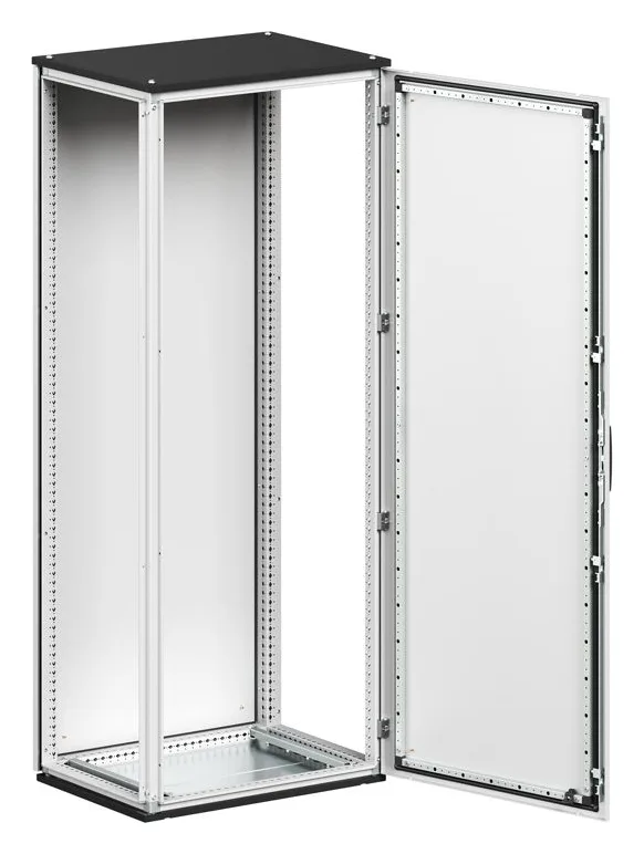 Корпус напольный CQE N 2000х600х600мм с одностворчат. дверью и с задн. панелью собран. RAM block DKC R5CQEN2066A