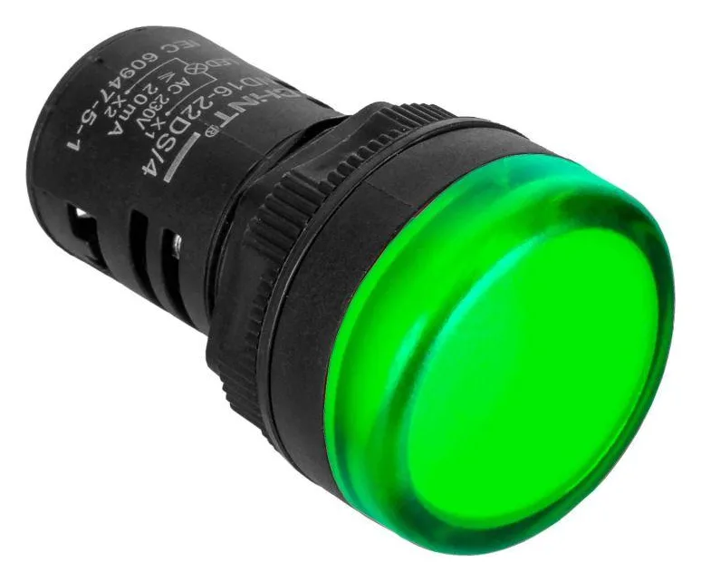 Индикатор ND16-22DS/2 AC/DC 24В (R) зел. CHINT 592940