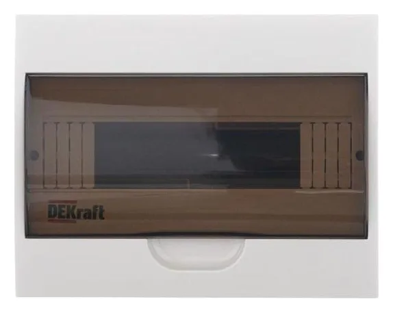 Корпус навесной ЩРН-П-12 12мод. IP41 пластик. DEKraft 31011DEK