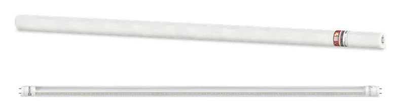 Лампа светодиодная LED-T8-П-PRO 20Вт трубчатая с двухсторонним цоколем прозрачная 4000К нейтр. бел. G13 2000лм 230В 1200мм неповоротн. IN HOME 4690612030982