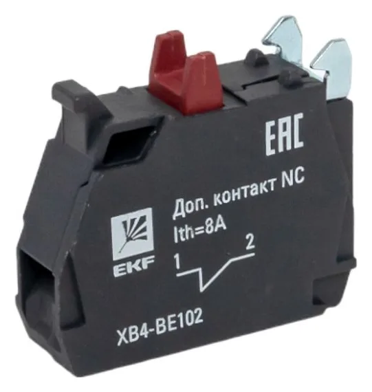 Контакт дополнительный NC красн. PROxima EKF XB4-BE102