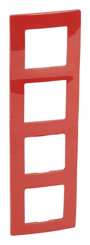 Рамка 4-м СП Etika IP20 красн. IEK 672534