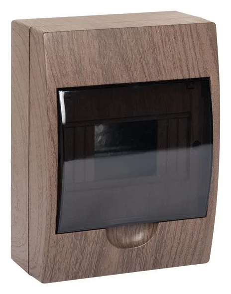 Щит ЩРН-П-6 IP41 темное дерево PROxima EKF pb40-n-6-dark