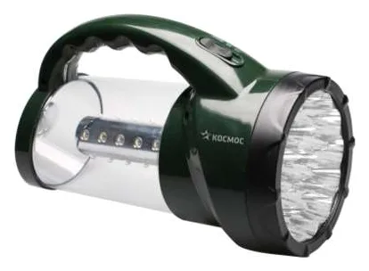 Фонарь-светильник аккумуляторный Accu AP2008L-LED 24LED + 19LED аккум. 4В 2А.ч КОСМОС KOCAP2008L-LED