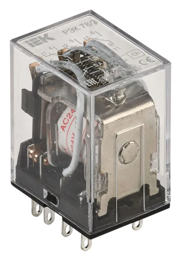 Реле РЭК 78-3 5А 24В AC IEK RRP20-3-05-024A