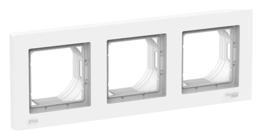 Рамка 3-м AtlasDesign Aqua IP44 бел. SE ATN440103