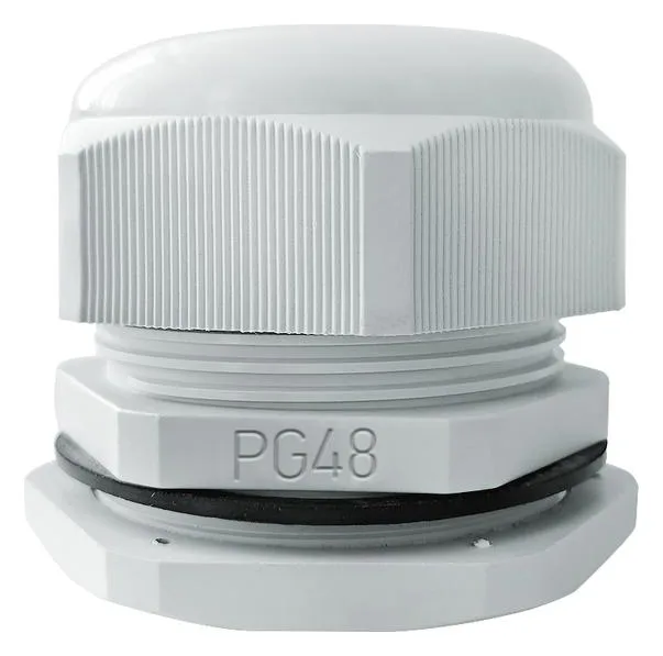 Ввод кабельный (сальник) PG-48 IP68 сер. TOKOV ELECTRIC TKE-PG-48-G