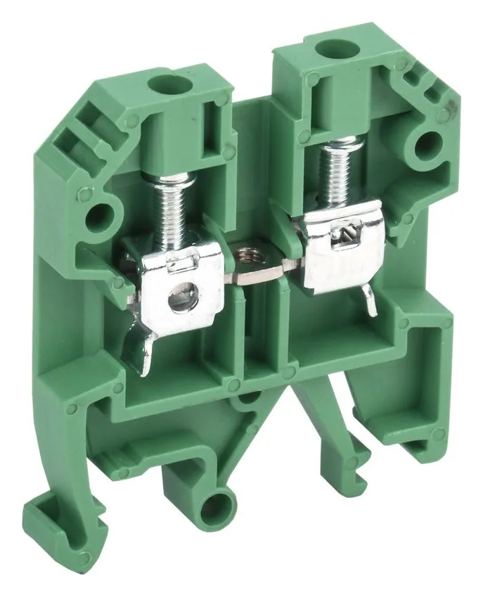 Клемма винтовая КВИ-4кв.мм зел. IEK YZN30-004-K06