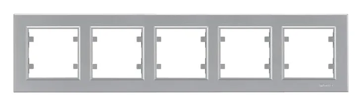 Рамка 5-м Karea горизонт. сереб. Makel 56065705