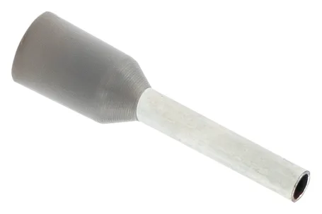 Наконечник штыревой втулочный изол. НШвИ 0.75-8 (уп.50шт) EKF nhvi-0.75-8