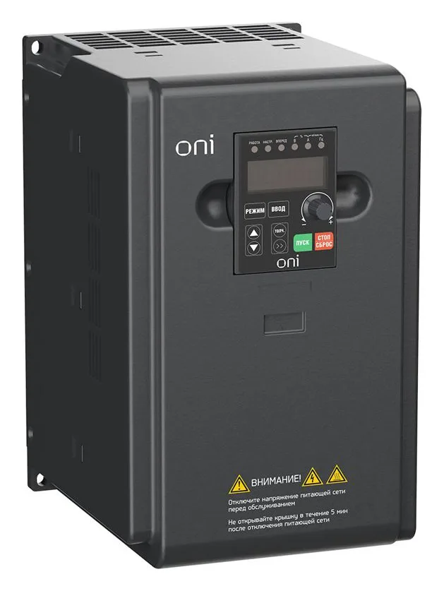 Преобразователь частоты A150 380В 3ф 5.5кВт 13А встроенный торм. модуль ONI A150-33-55NT