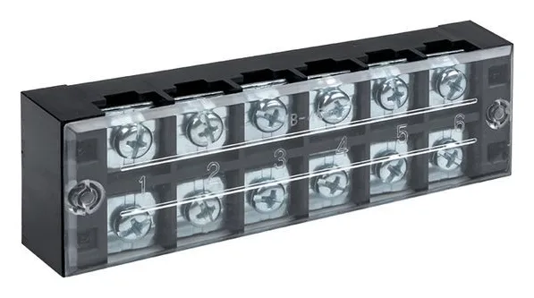 Терминал клеммный TB-4506 до 4.5кв.мм 45А 6 клеммных пар EKF tb-4506